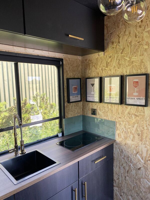 Jamie Duff's tiny-home kitchen