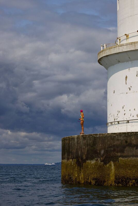 The sea was salvation for Brianna Jackson during a turbulent time of new babies and lockdown restrictions