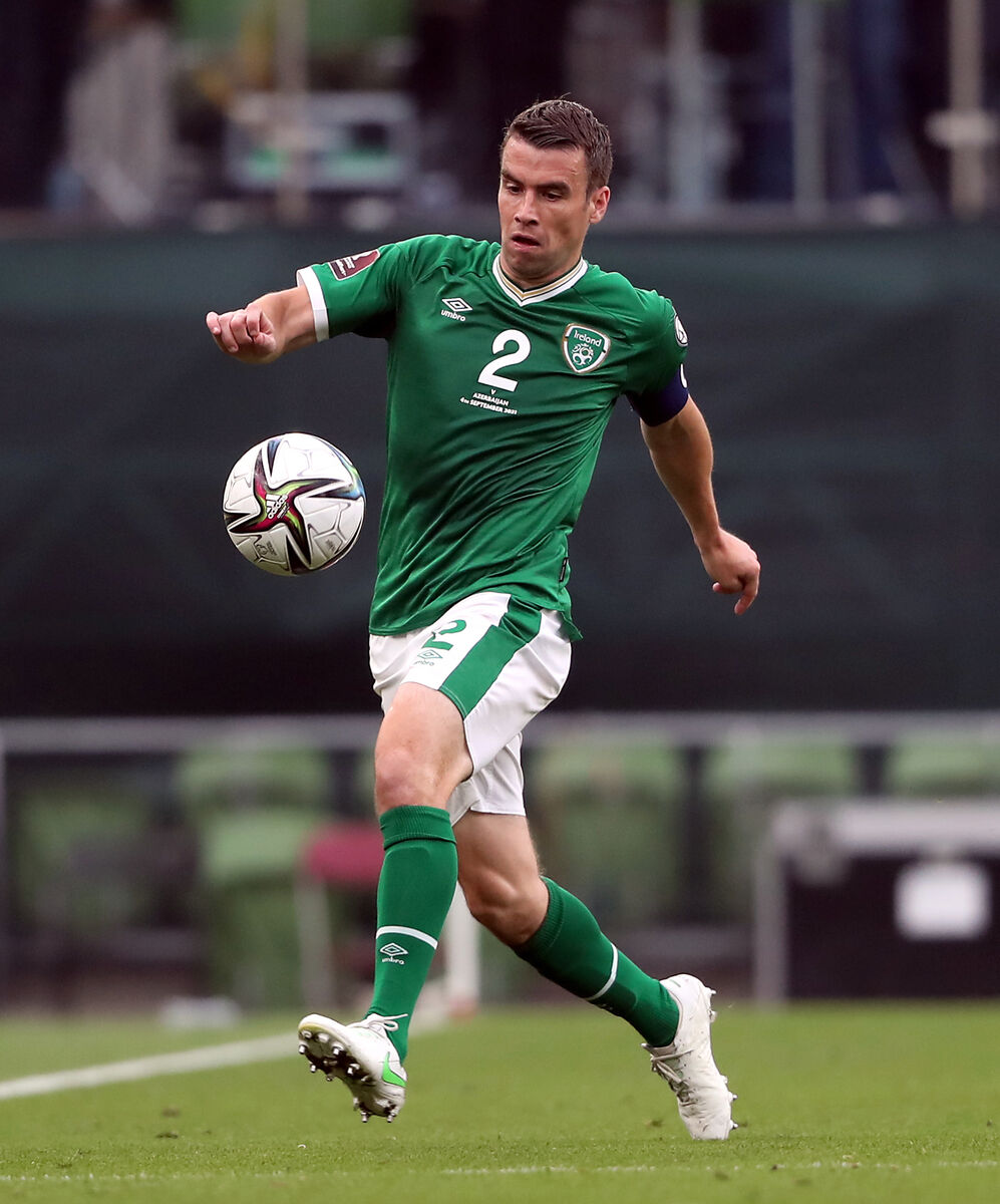 Republic of Ireland's Seamus Coleman during a FIFA World Cup qualifier.