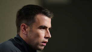 <p>FIRE IN THE BELLY: Seamus Coleman, who will return to the Republic of Ireland action determined to make the most of the time he has left. Pic: John Walton, PA Wire.</p>