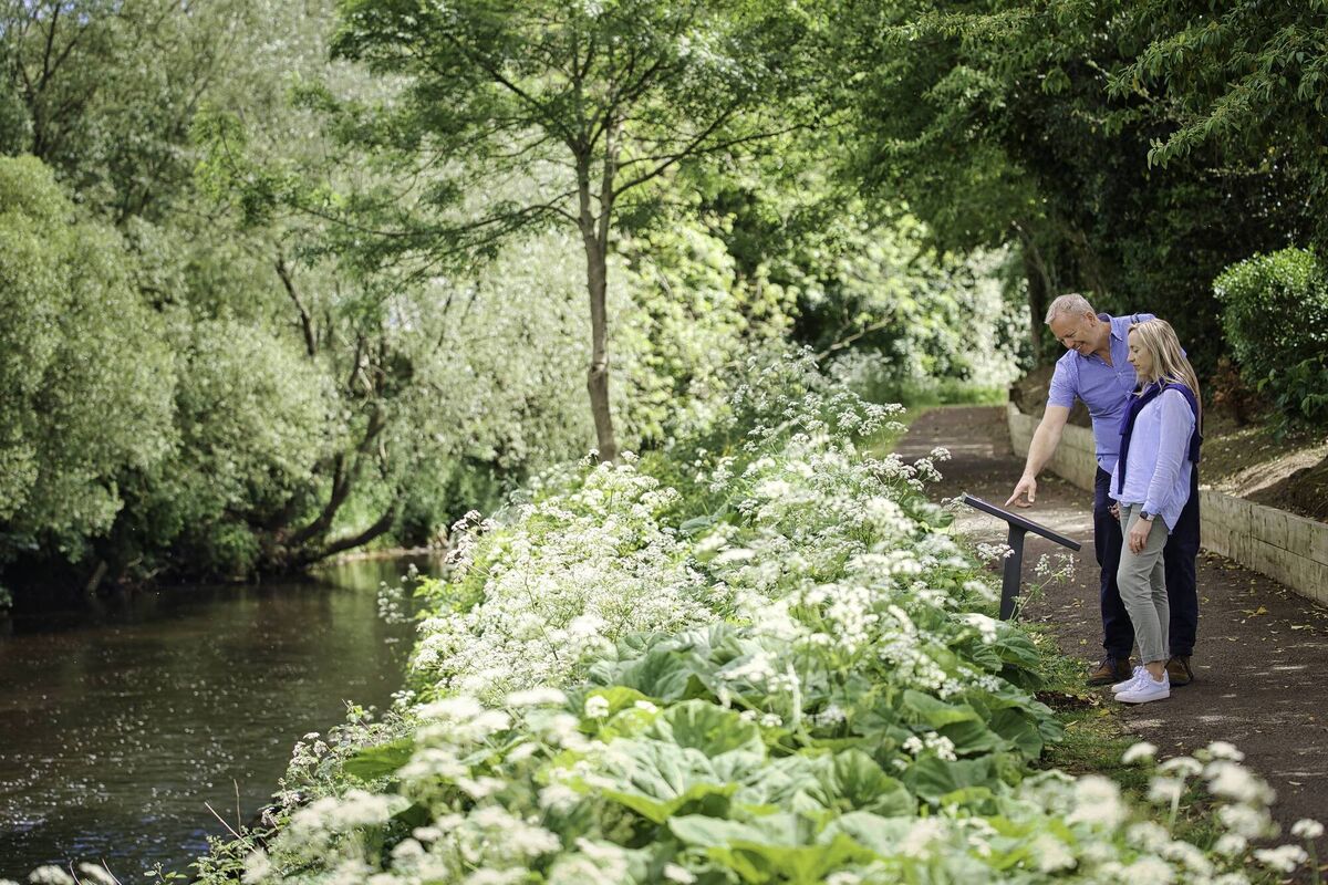 Visitors enjoy retracing poet Seamus Heaney’s roots in the Bellaghy area. His poetry regularly drew upon the loughs, rivers and bogs he visited in his formative years. 