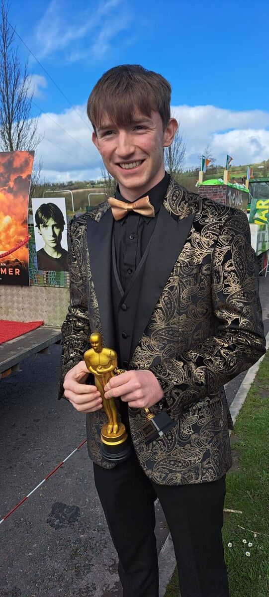 Cillian Murphy, 16, from Carrigtwohill, Cork, whose namesake won an Oscar earlier this month.
