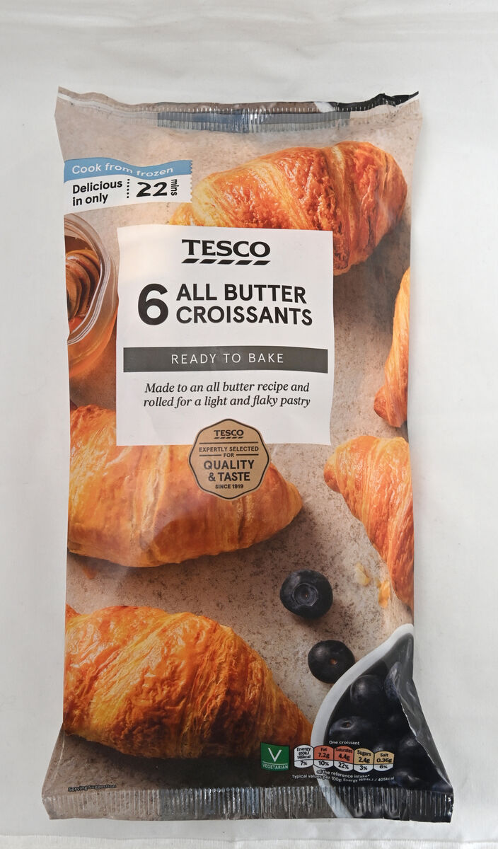 Tesco croissants.