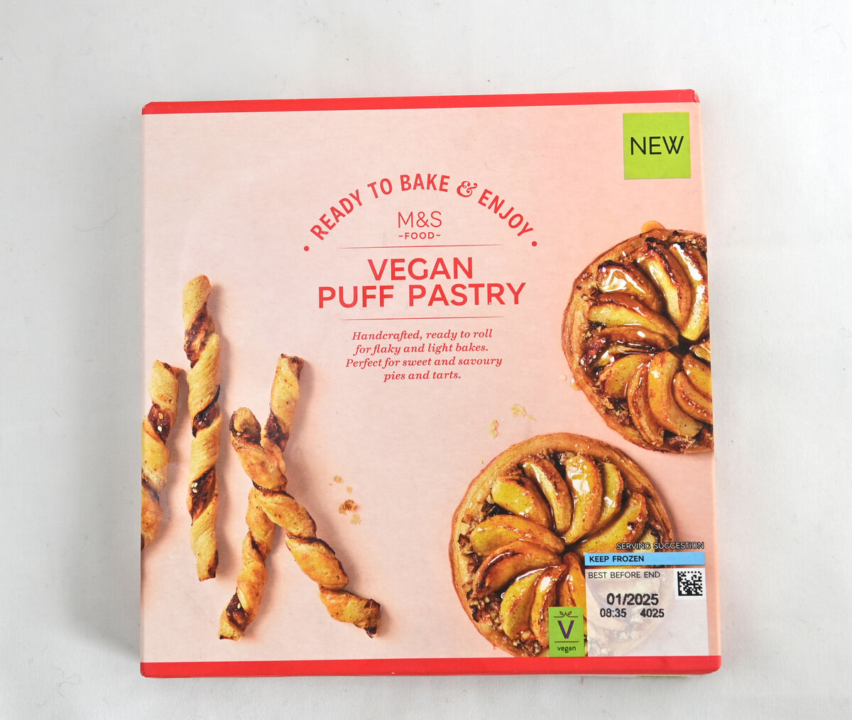 M&amp;S Vegan puff pastry.