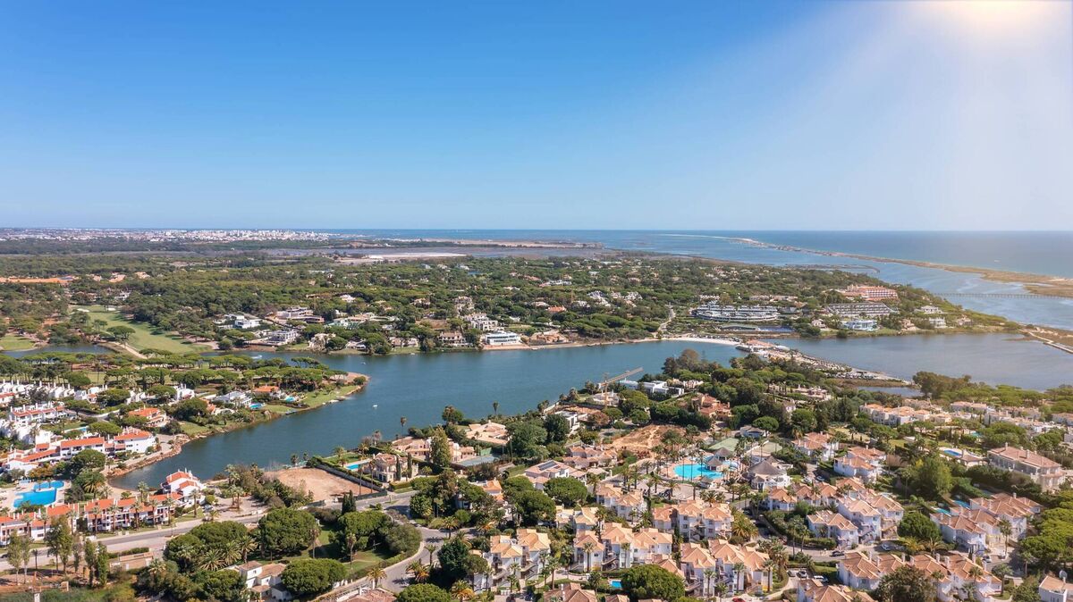 Aerial view of Quinta do Lago Aerial view of Quinta do Lago