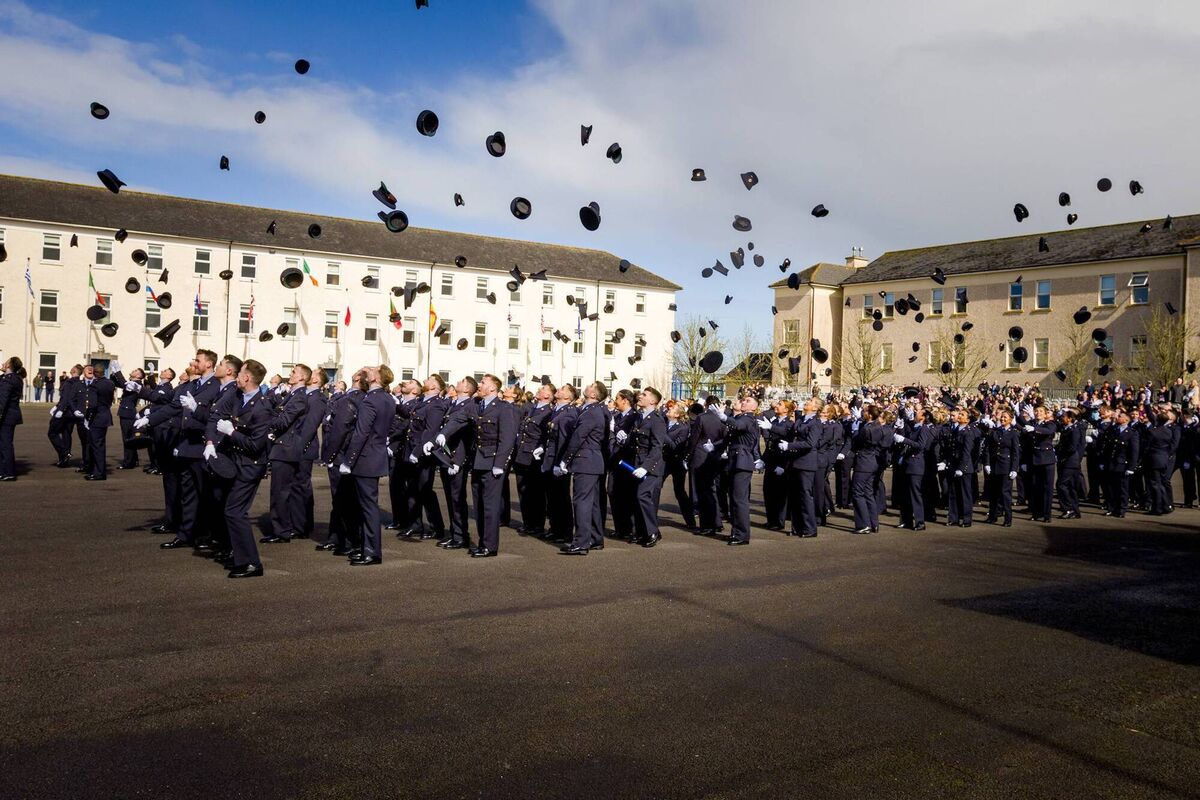 Just before Friday's attestation of 165 garda at the Garda Training College in Templemore, Drew Harris was asked if he could understand why the average person on the street might have an issue with the disciplinary process. Photo: Neil Michael