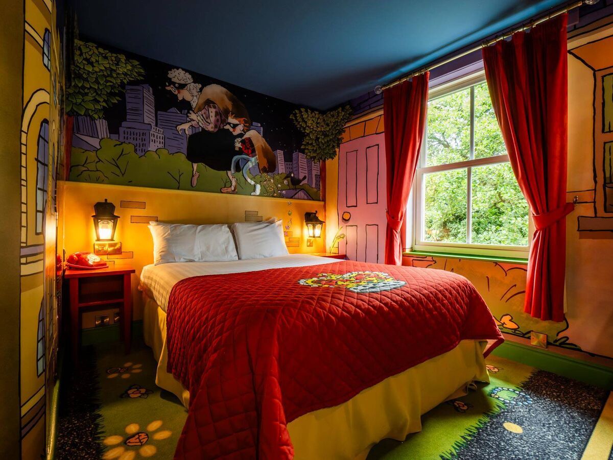 The Gangsta Granny Room at Alton Towers Hotel The Gangsta Granny Room at Alton Towers Hotel