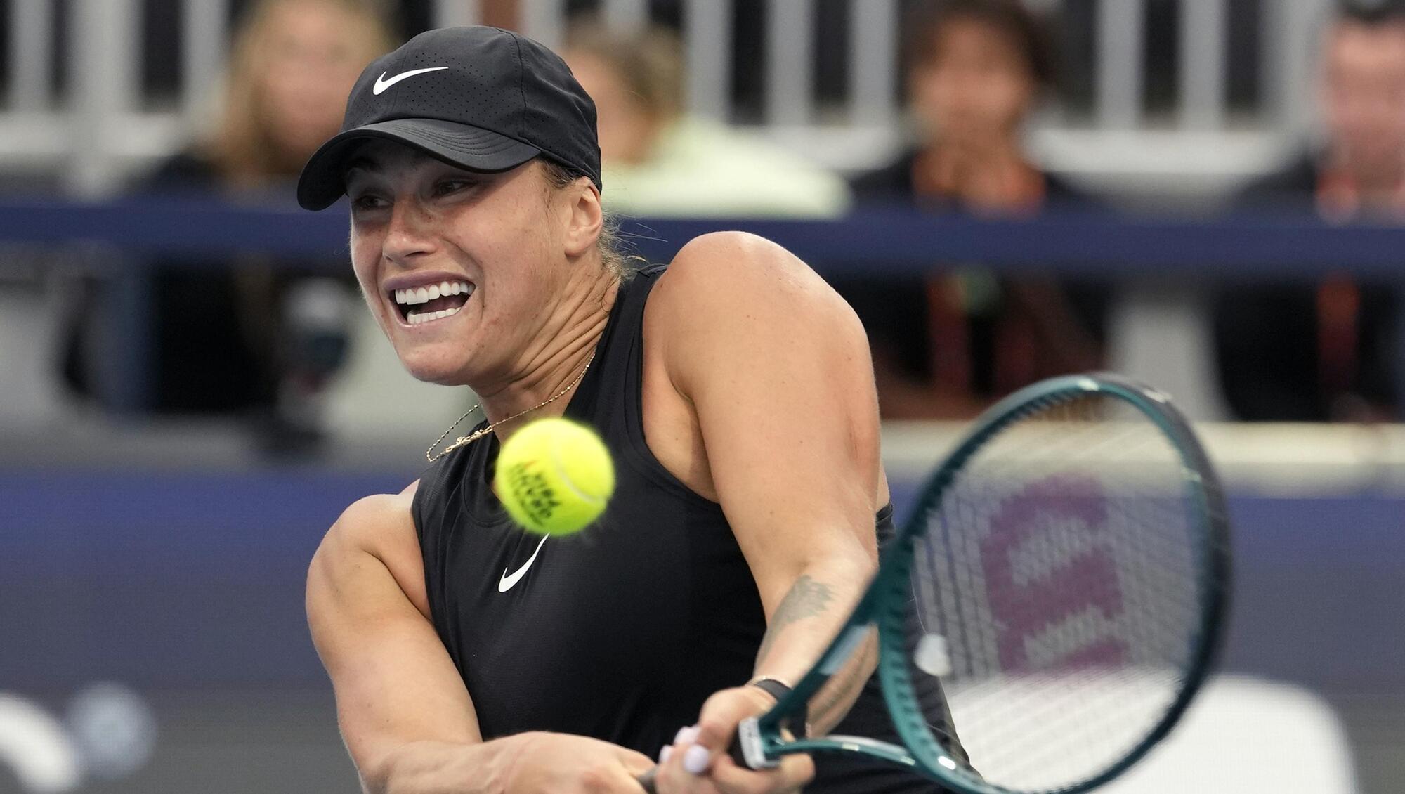 Aryna Sabalenka claims emotional win at Miami Open