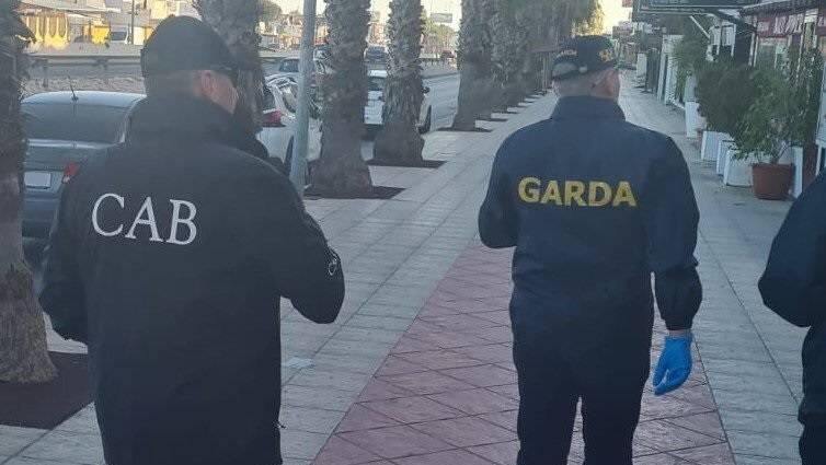 Collaboration with police in Spain as part of an investigation into organised crime in Sligo.