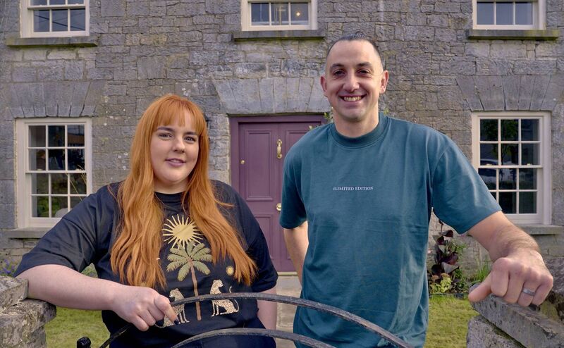 The homeowners, Sully and Mary-Claire The homeowners, Sully and Mary-Claire