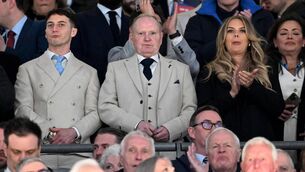 <p>LEGEND: Paul Gascoigne looks on during the international friendly match between England and Brazil at Wembley. Pic: Michael Regan, The FA via Getty Images</p>