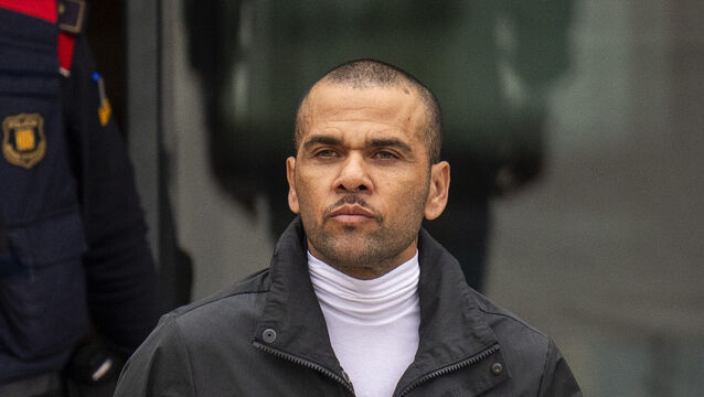 <p>Brazilian soccer star Dani Alves (Emilio Morenatti/AP)</p>