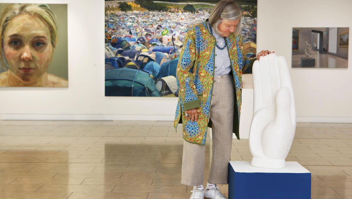 Imogen Stuart pictured ahead of the RHA Annual Exhibition in 2023. Picture: Leon Farrell / Photocall Ireland