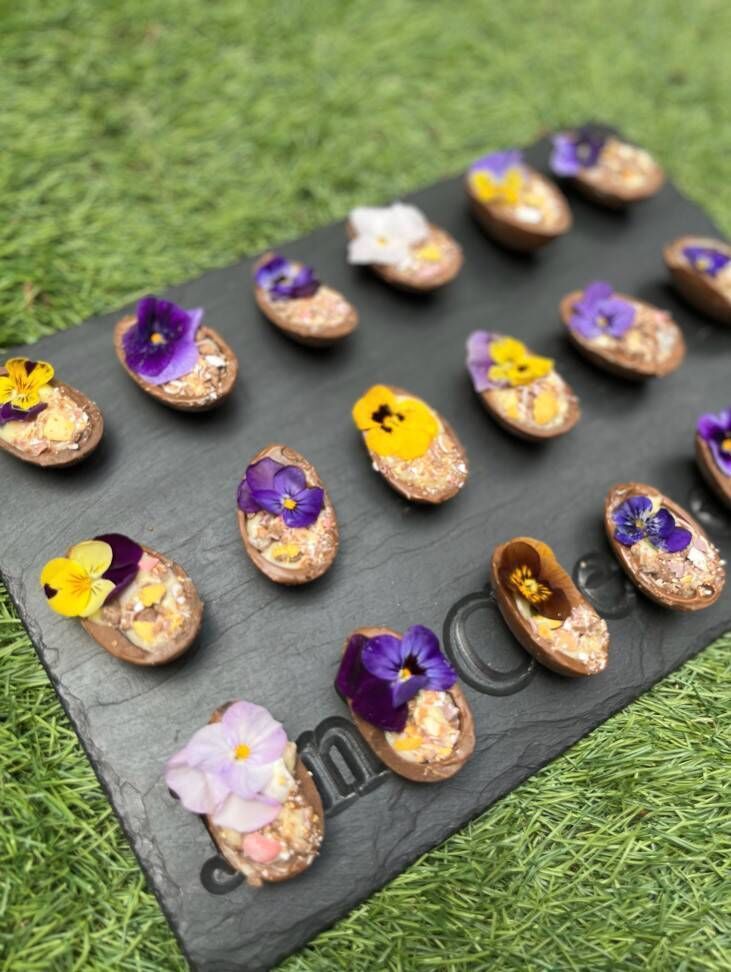 Jennifer Sheahan's chocolate Easter eggs.