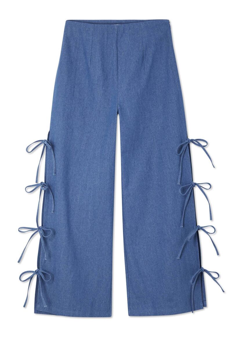 Tie-Side Denim Trousers, €130, Never Fully Dressed