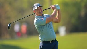 <p>Padraig Harrington of Ireland plays a tee-shot during the final round of the 2024 Mexico Open. Picture: Hector Vivas/Getty Images</p>