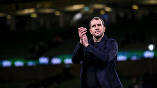 <p>STICK OR TWIST: Ireland's Interim Head Coach John O'Shea. Pic: INPHO/Ryan Byrne</p>