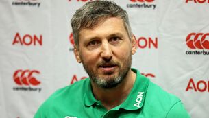 <p>LONG WAY TO GO:<span class="contextmenu emphasis"> </span>Ireland defence coach Declan Danaher has declared that the women’s national team still has a ‘long way to go’ after a gutsy opening Six Nations defeat away to France last week. Pic credit: Laszlo Geczo, Inpho.</p>
