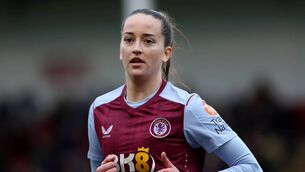 <p>WALSALL, ENGLAND - FEBRUARY 03: Anna Patten of Aston Villa in action during of the Barclays WomenÂŽs Super League match between Aston Villa and Bristol City at Poundland Bescot Stadium on February 03, 2024 in Walsall, England. (Photo by Morgan Harlow/Getty Images)</p>
