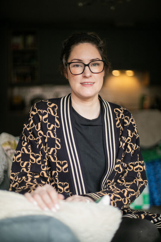 Bowel cancer survivor Helen Dunne: "I would say to anybody who is experiencing any changes [in bowel movements] or bleeding to get a colonoscopy". Photo: Gareth Chaney
