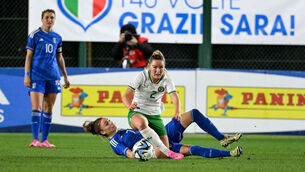 <p>CORE POTENTIAL: Eileen Gileeson spoke on getting minutes under Jessie Stapleton belt as she could potentially be core starting centre back in 2025. Pic:©INPHO/Giuseppe Fama</p>