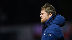 <p>LEAGUE FOCUS: Shelbourne manager Damien Duff. Pic: Seb Daly, Sportsfile</p>