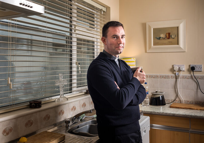 Fr Ronan Sheehan is based in Ballincollig: You experience moments of loneliness but you can be married in a house full of people and experience loneliness as well.' File picture: David Creedon Fr Ronan Sheehan is based in Ballincollig: You experience moments of loneliness but you can be married in a house full of people and experience loneliness as well.' File picture: David Creedon