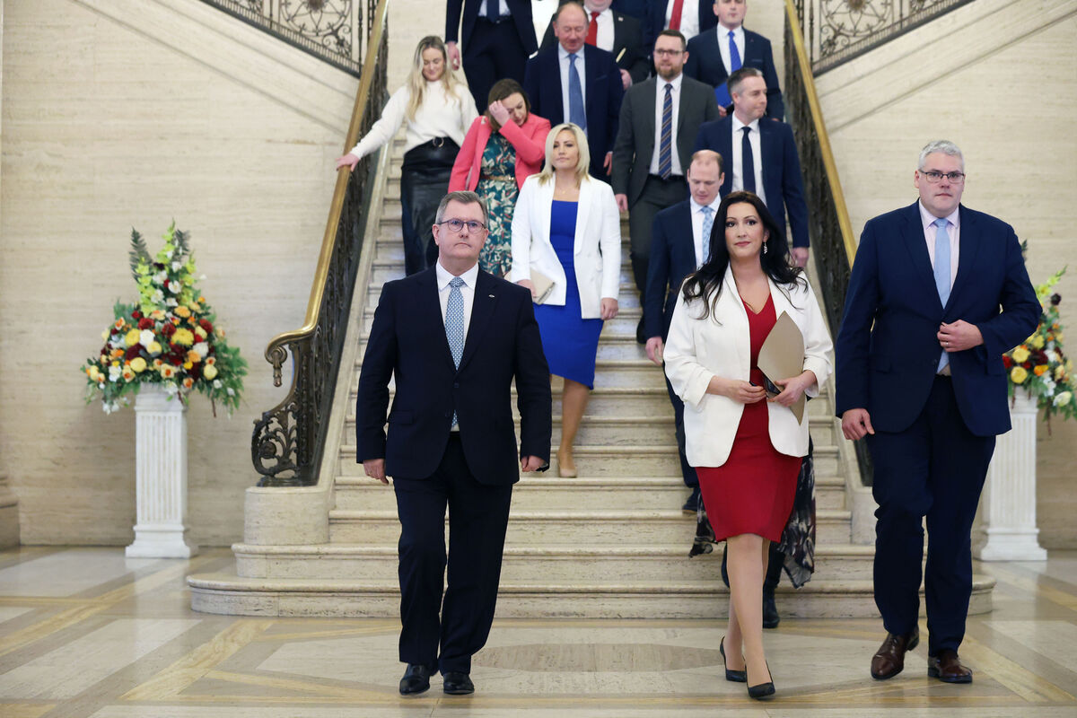  Jeffrey Donaldson became DUP leader in July 2021 following the resignation of Edwin Poots. Picture: Sasko Lazarov/© RollingNews.ie