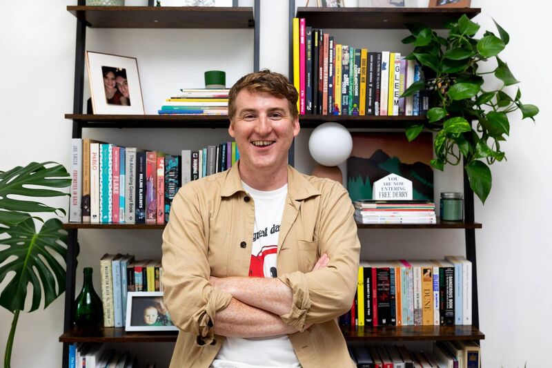 Noted conoisseur of humour, Séamas O'Reilly. Picture: Orfhlaith Whelan