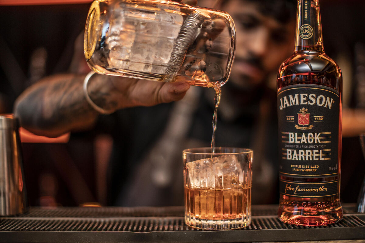 Jameson Black Barrel.