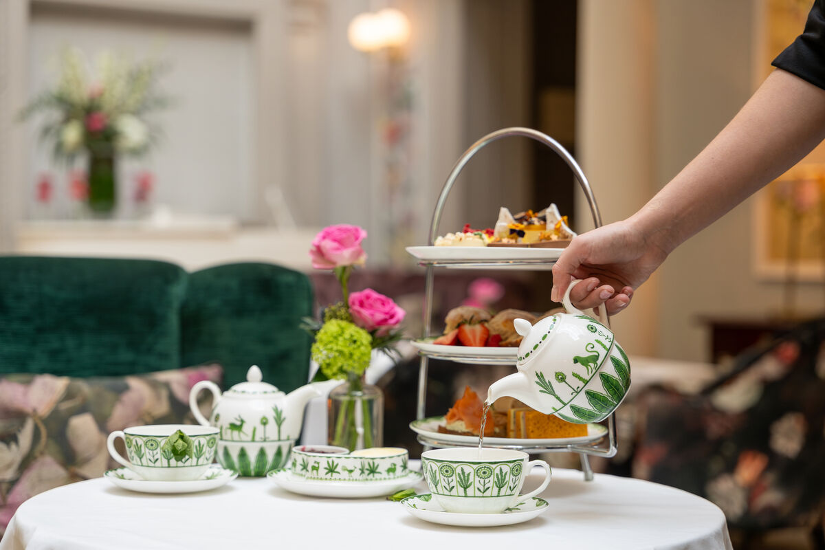 The College Green Hotel's afternoon tea