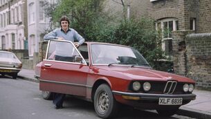 <p>ROLLS ROYCE: Arsenal's classy centre half David O'Leary pictured with a BMW car during a feature in London, England circa 1979. Pic: Duncan Raban/Allsport/Getty Images)</p>