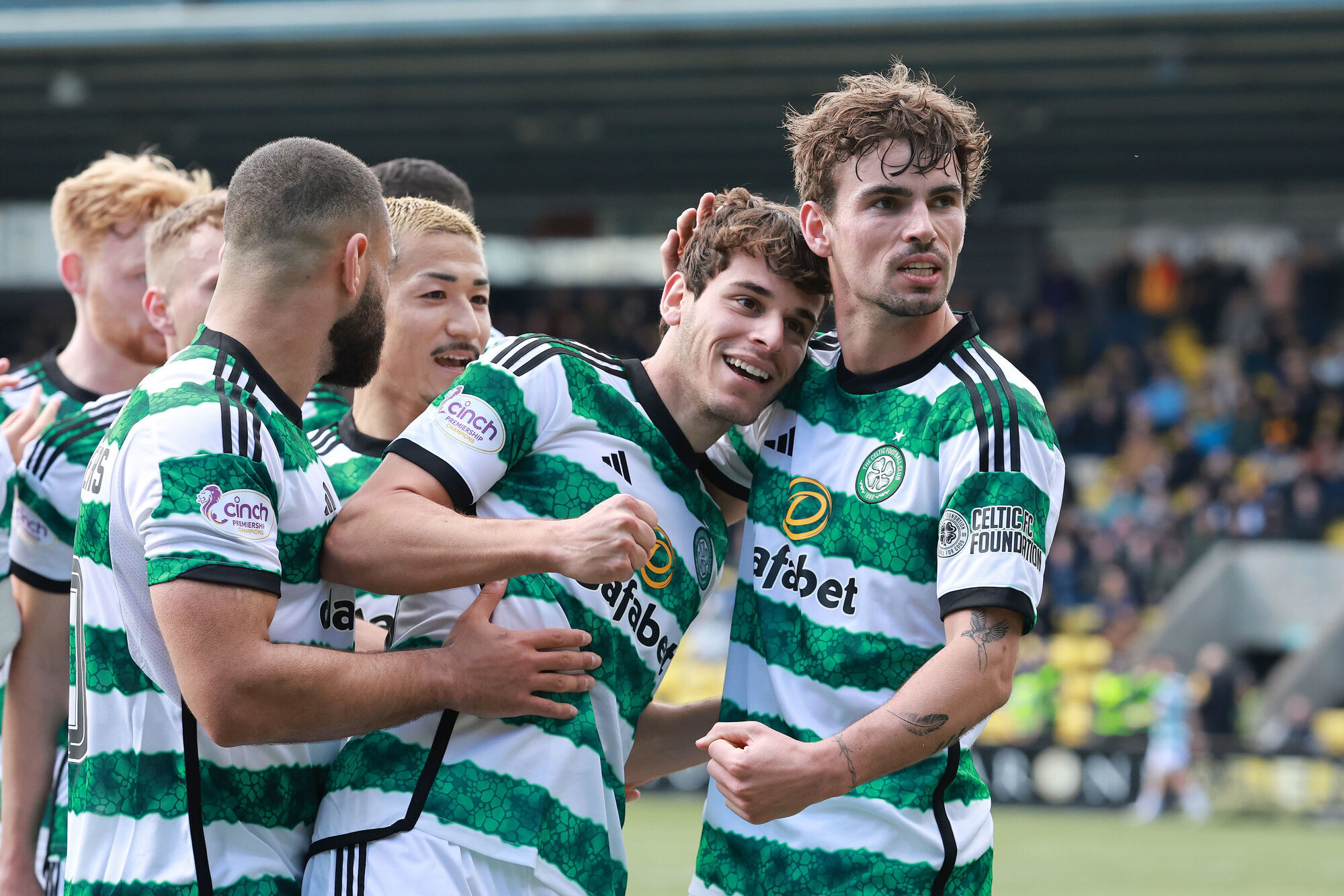 Celtic break down stubborn Livingston to return to top of table