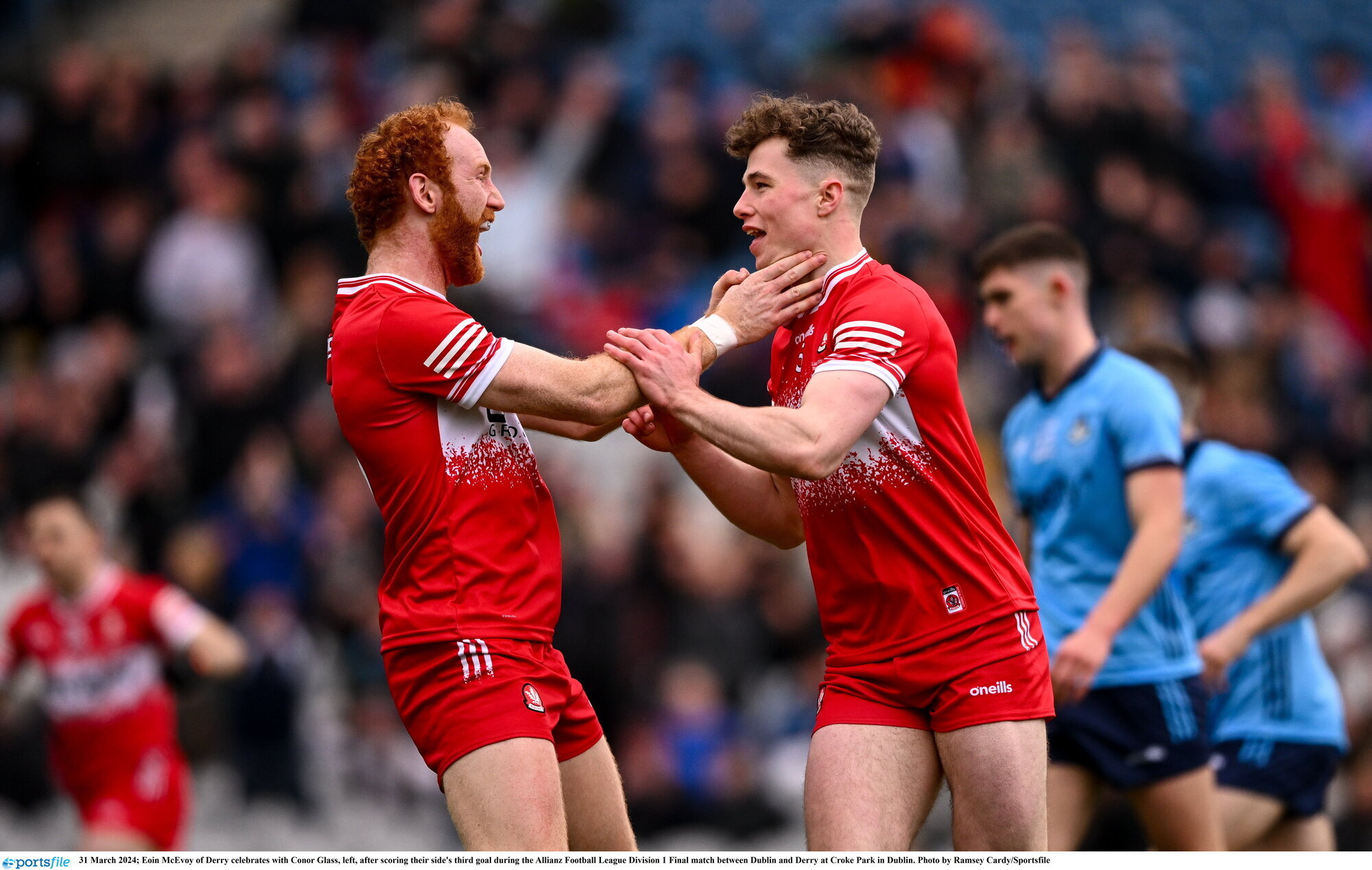 Derry conquer Dublin after penalties in thrilling league final 