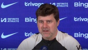 <p>POCH FURY: Mauricio Pochettino has reacted furiously to the abuse Conor Gallagher has received on social media over the past few days. Pic credit: Hayters.</p>