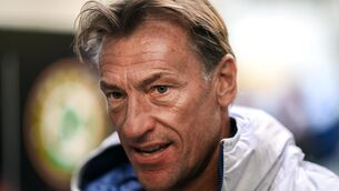 <p>FRENCH ENIGMA: France manager Hervé Renard arrives before the women's international friendly match between Republic of Ireland and France at Tallaght Stadium last July. Photo by Stephen McCarthy/Sportsfile</p>
