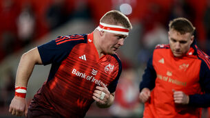 <p>DEPLETED STOCKS: Munster's John Ryan. Pic: Ben Brady</p>