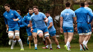 <p>NEW BREED: Ryan Baird with Joe McCarthy. Pic: Ben Brady, Inpho</p>