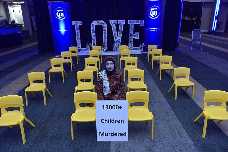 Tamar Gamaz Nijim:'An entire generation is being disabled, and future generations are at risk.' Picture: Tommy Clancy