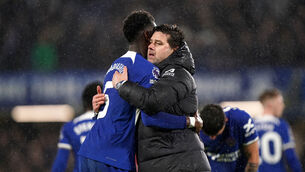 Mauricio Pochettino also believes it could be a ‘turning point’ in Chelsea’s relationship with their fans after beating Manchester United (Bradley Collyer/PA)