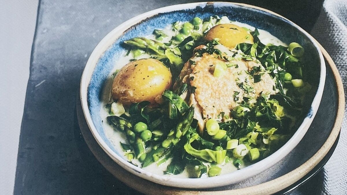 A Spring Chicken in a Pot