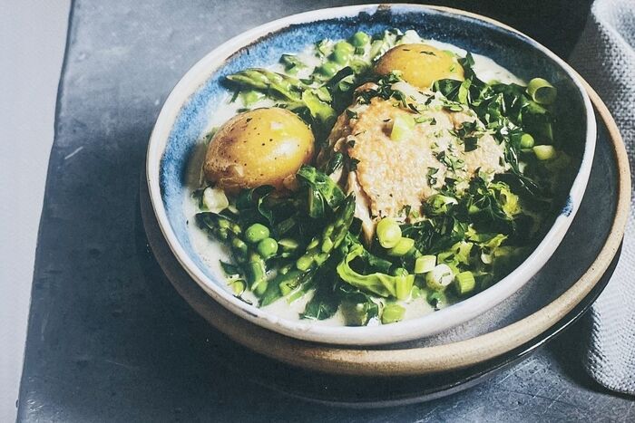 A Spring Chicken in a Pot