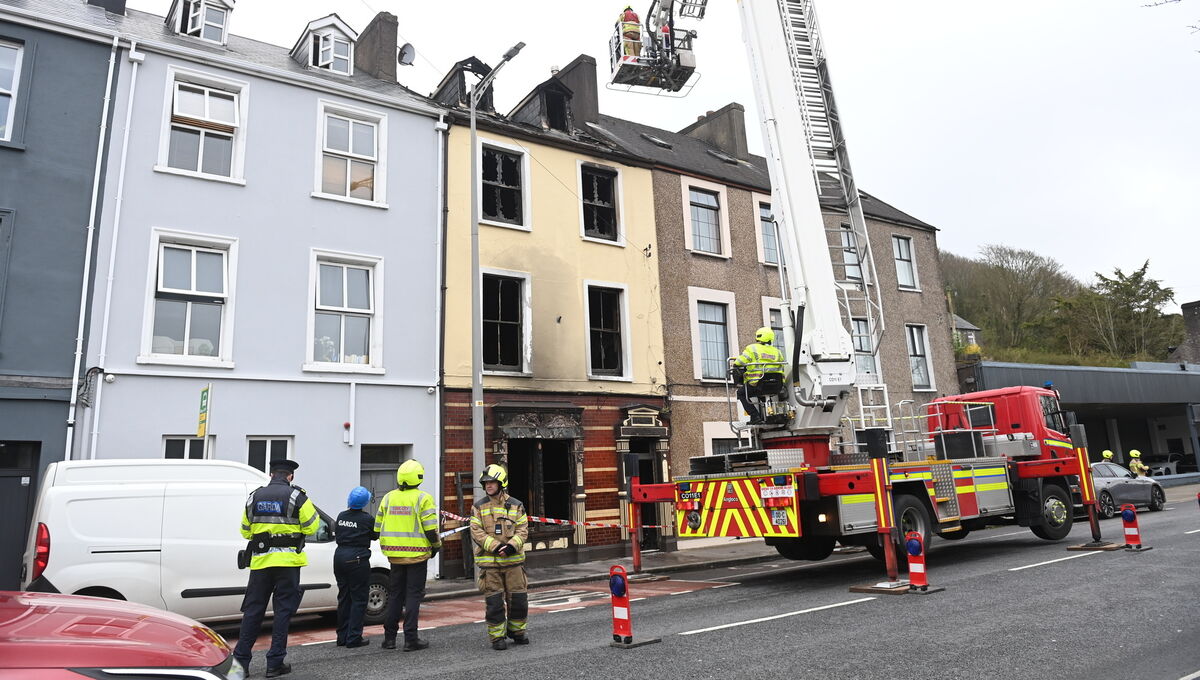 Investigations are underway following the fatal house fire on the Lower Glanmire Road, Cork. Picture: Larry Cummins Investigations are underway following the fatal house fire on the Lower Glanmire Road, Cork. Picture: Larry Cummins