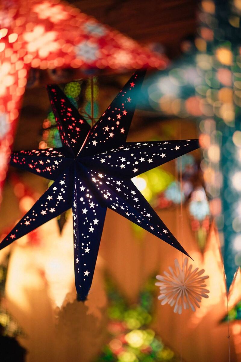 Paper lanterns in real paper or plastic are trending. Use them and other pendants hung from your favourite specimen trees, inviting guests to wander and gather in different areas of the garden; Paper Starlights. Paper lanterns in real paper or plastic are trending. Use them and other pendants hung from your favourite specimen trees, inviting guests to wander and gather in different areas of the garden; Paper Starlights.Â