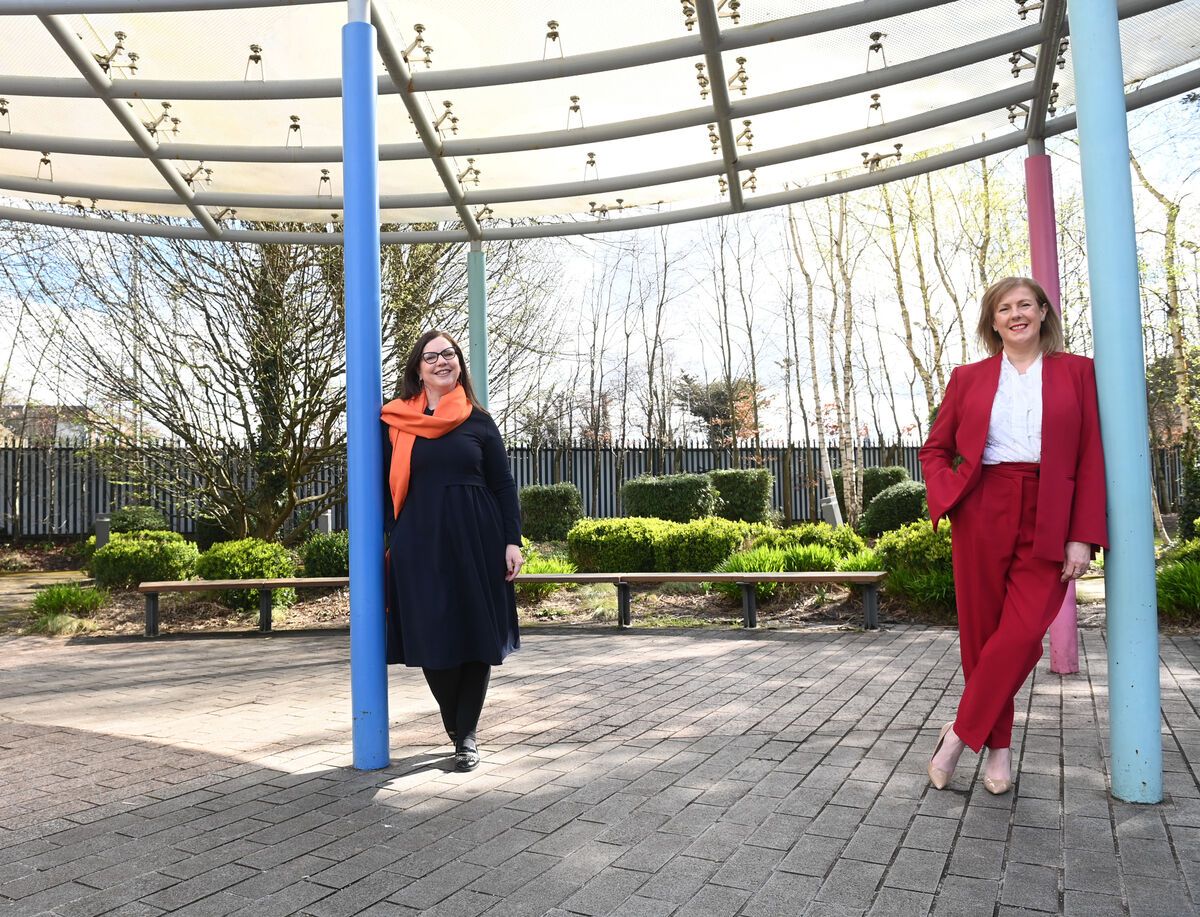 Louise O’Brien and Dara O’Shea: “It was 10.30 at night, after a very long busy day, when I got the time to sit down and write my dad’s eulogy. I thought ‘this is wrong’.”  Pic: Larry Cummins