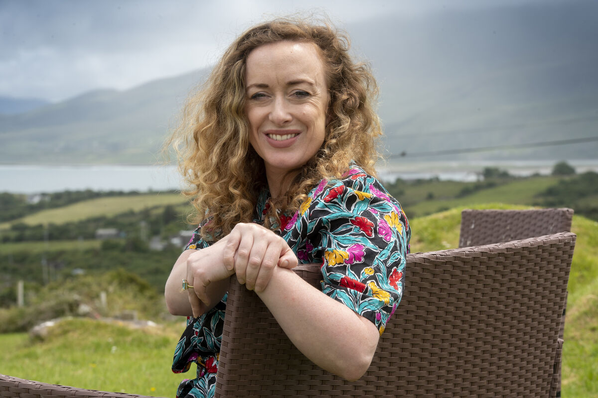 Comedian Julie Jay from Brandon, West Kerry pictured at her home.