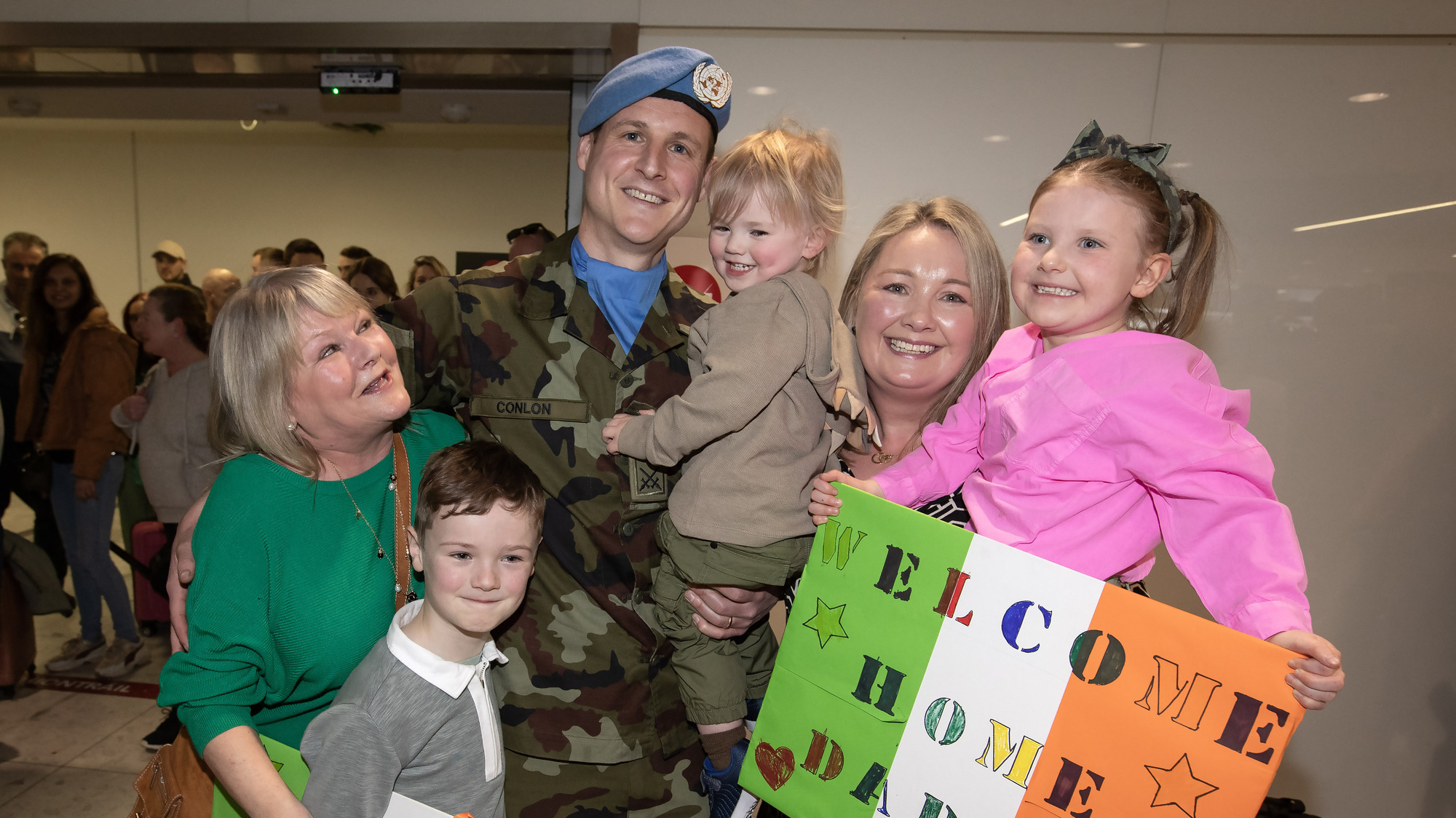 Irish troops arrive home to mark end of peacekeeping mission in Syria