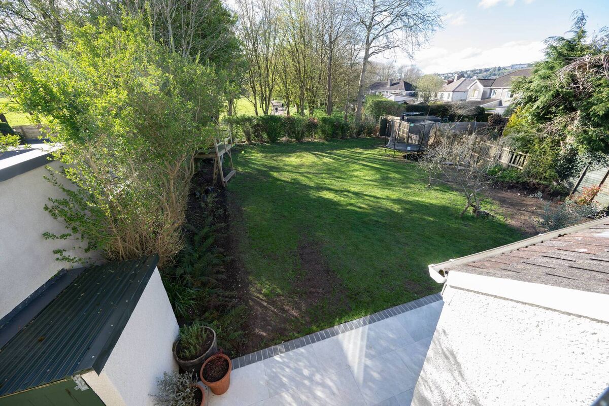 Gate at the bottom of the garden to Beaumont Park