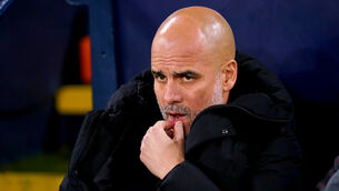 <p>NOT LOOKING PAST PALACE: Pep Guardiola is refusing to look beyond Manchester City's visit to Crystal Palace despite Real Madrid looming as a Selhurst Park slip-up would leave their Premier League title hopes in tatters. Pic: Paige Young</p>