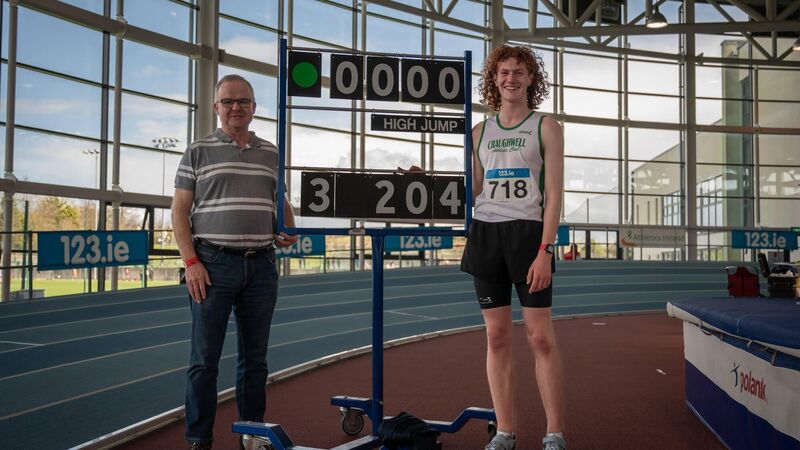 Conor Penney lights up final day of National Juvenile Indoor Championships
